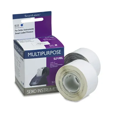 SEIKO SLP-MRL - SEIKO, CONSUMABLES, SLP-MRL MULTIPURPOSE LABELS, WHITE, 1-18