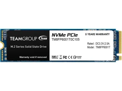 Team Group Inc TM8FP6001T0C101 - TEAMGROUP MP33 M.2 2280 1TB PCIE 3.0 X4 WITH NVME 1.3 3D NAN