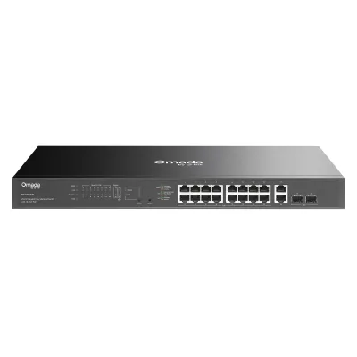 OMADA NETWORKS BY TP LINK ES220GMP - OMADA 20-PORT GIGABIT EASY MANAGED SWITCH WITH 16-PORT POE+P