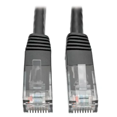 Eaton Tripplite N200-025-BK - Premium Cat55e6 Gigabit Molded Patch Cable 24 AWG 550 MHz1 G