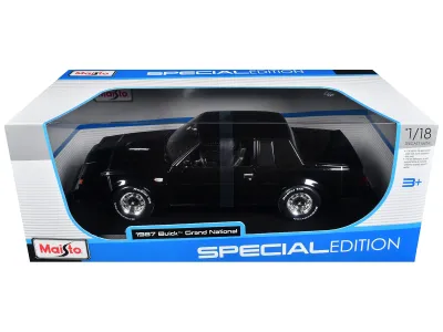 Maisto 31479BK - 1987 Buick Grand National Black Special Edition Series 118 D