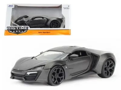 Jada Toys 98075 - Lykan Hypersport Primer Gray 124 Diecast Model Car by Jada