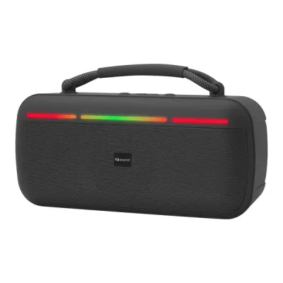 IQ SOUND IQ-3521RGB BLK - HALO GLOW PRT BT SPKR BLK