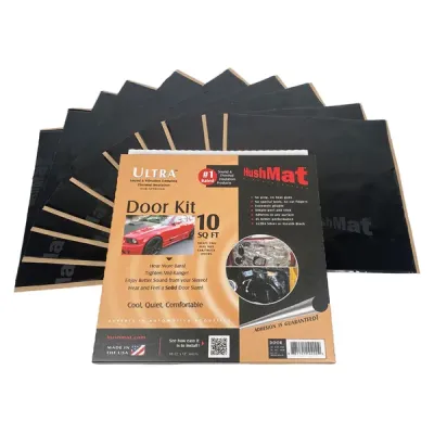 Hushmat 10200 - 10SQFT DOOR DEADEN KT BLK