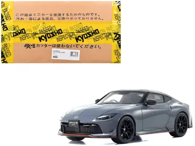 Kyosho KSR18062GR - Nissan Fairlady Z NISMO RHD (Right Hand Drive) Gray with Bla