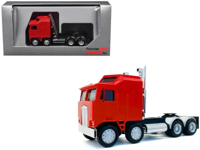 Promotex 006442R - K100 5 Bar Grill Twin Steer Truck Tractor Red 187 (HO) Plast