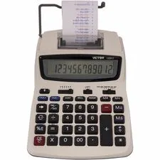 Victor Tech VCT 12082 - Victor 12082 Printing Calculator - Extra Large Display, Cloc