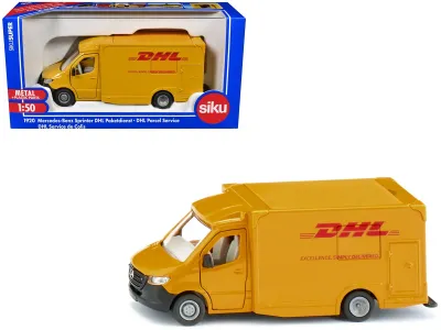 SIKU SK1920DHL - Mercedes-Benz Sprinter Van Yellow DHL 150 Diecast Model Car 