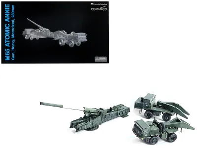 Dragon Models 63160 - United States M65 Atomic Cannon Atomic Annie Artillery Olive