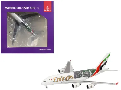 Herpa HE538664 - Airbus A380-800 Commercial Aircraft Emirates Airlines - Wimb