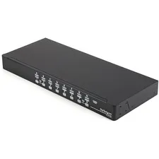 STARTECH STC SV1631DUSBUK - StarTech.com 16 Port 1U Rack Mount USB KVM Switch Kit w OSD 