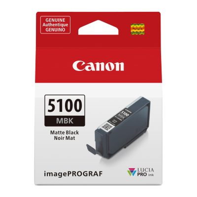 CANON INKJET 6951C002 - PFI-5100 MBK, MATTE BLACK INK TANK