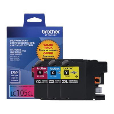Brother BRT LC1053PKS - Brother Super High Yield CMY Ink Cartridge Combo Pack (Inclu