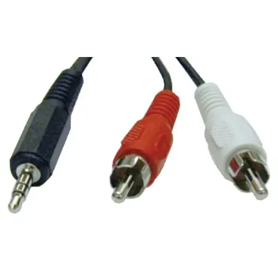 Eaton Tripplite P314-012 - Tripp Lite 12ft 3.5mm Mini Stereo to Two RCA Audio Y Splitte