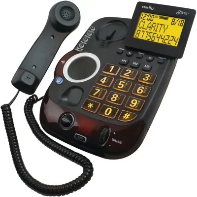 CLARITY 54505-001 - Alto Plus Digital Clarity-Powered Telephone with Caller ID S