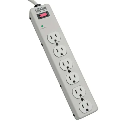 Eaton Tripplite TLM606HJ - Tripp Lite, Surge Protector Strip, 6 Outlet, 6FT Cord, 1340 