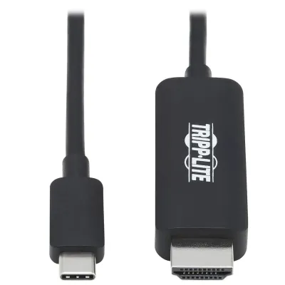 Eaton Tripplite U444-006-HBE - AV CABLES - USB-C LEFT CONNECTOR - MALE LEFT GENDER - HDMI R
