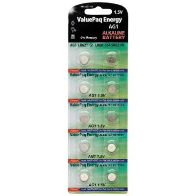Dantona VAL-AG1-10 - VALAG110 1.55V COIN BATT