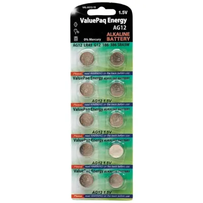 Dantona VAL-AG12-10 - VALAG1210 1.55V COIN BATT