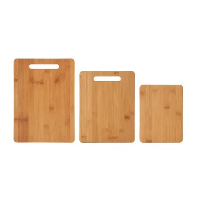 FARBERWARE 5190597 - 3PC BAMBOO CUT BOARD SET