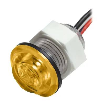Innovative Lighting 011-1500-7 - LED Bulkhead Livewell Light Flush Mount - Amber