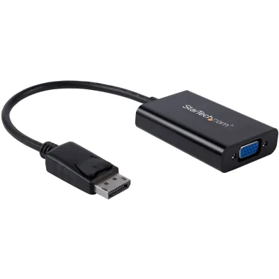 STARTECH DP2VGAA - StarTech.com DisplayPort to VGA Adapter with Audio - DP to V