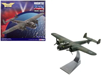 Corgi AA38809 - Dornier Do 17Z-5 Aircraft 7T+HH W.Nr.2787 KGR.606 Lannion Fr
