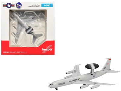 Herpa HE538916 - Boeing E-3 Sentry Aircraft 961st Airborne Air Control Squadr