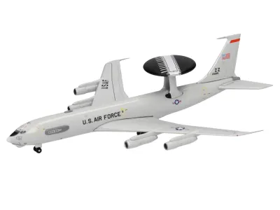 Herpa HE538916 - Boeing E-3 Sentry Aircraft 961st Airborne Air Control Squadr