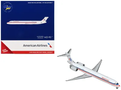 GeminiJets GJ1566 - McDonnell Douglas MD-90 Commercial Aircraft American Airline