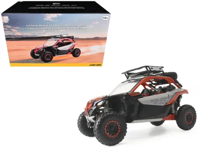 BRP Models 68004 - Can-Am Maverick X3 X RS Turbo RR with Roof Rack Chalk Gray a