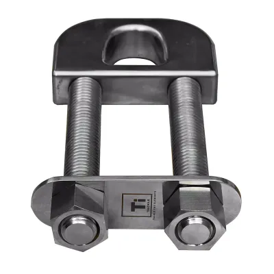 TiTackle TT-TRANSOM-DRING - Ti-Tackle Titanium Transom D Ring - 6 Long Stud