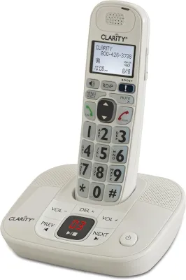 CLARITY CLARITY-D712 - Amplified Low Vision Cordless w Answer
