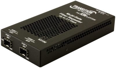 Transition Networks S3100-4040-NA - MULTI-RATE FIBER TO FIBER REPEATER -NA POWER SUPPLY