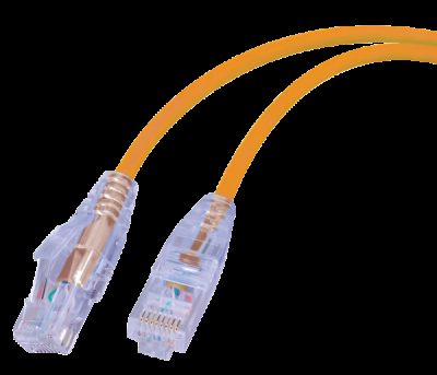 Vanco International SCAT6-1OR - Super Slim Cat6 1 Orange