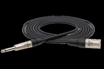 Hosa Tech HPX-003 - Pro Unbalanced Interconnect Rean 14 TS To XLR3M 3