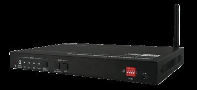 DEVOLUTIONS EVSW4K41 - 4K 4x1 Multi-Format Wireless Collaboration Switcher With Wir