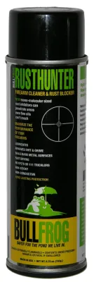 BULLFROG 92382 - Rust Hunter Firearm Cleaner & Rust BlockerCleans & Protects 