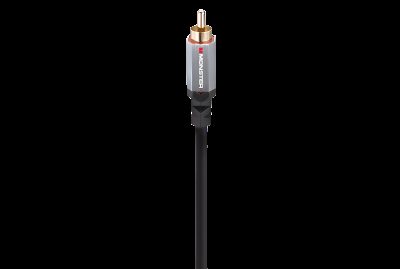 Monster VME30042 - 4M RCA Subwoofer Audio Connector Aluminum Extruded Shell Gol