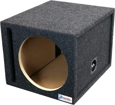 ATREND 15SQVATREND - Atrend Single 15 Vented Woofer Enclosure - Charcoal Carpet C