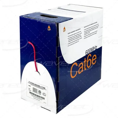 Wavenet 6E04URGY4N - CAT6G CAT 6E Cable 1000 Box Gray