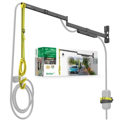 BARKAN EV160WM2 - EV Charging Cable Wall Arm 63 .2