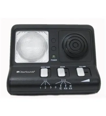 Diglo HC-CR200 - ClearSounds CR200 ClearRing Amplified Telephone Ring Strobe 