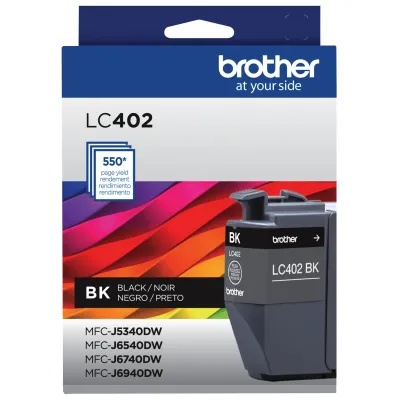 Brother LC402BKS - Brother Standard Yield Black Ink Cartridge