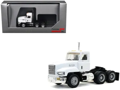 Promotex 015263W - Mack 603 Short Day Cab White 187 (HO) Plastic Model Car by P
