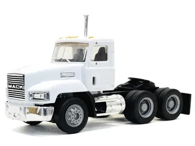 Promotex 015263W - Mack 603 Short Day Cab White 187 (HO) Plastic Model Car by P