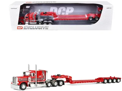 First Gear 60-2355 - Peterbilt 379 with 63 Flat Top Sleeper and Fontaine Magnitud