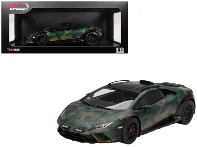 Top Speed TS0639 - Lamborghini Huracan Sterrato All-Terrain BOSCO Green Camoufl