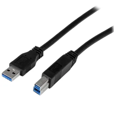 STARTECH STC USB3CAB1M - StarTech.com 1m (3ft) Certified SuperSpeed USB 3.0 A to B Ca