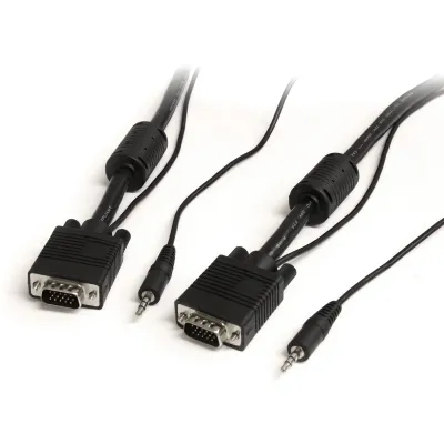 STARTECH STC MXTHQMM15A - StarTech.com 15 ft Coax High Resolution Monitor VGA Cable wi